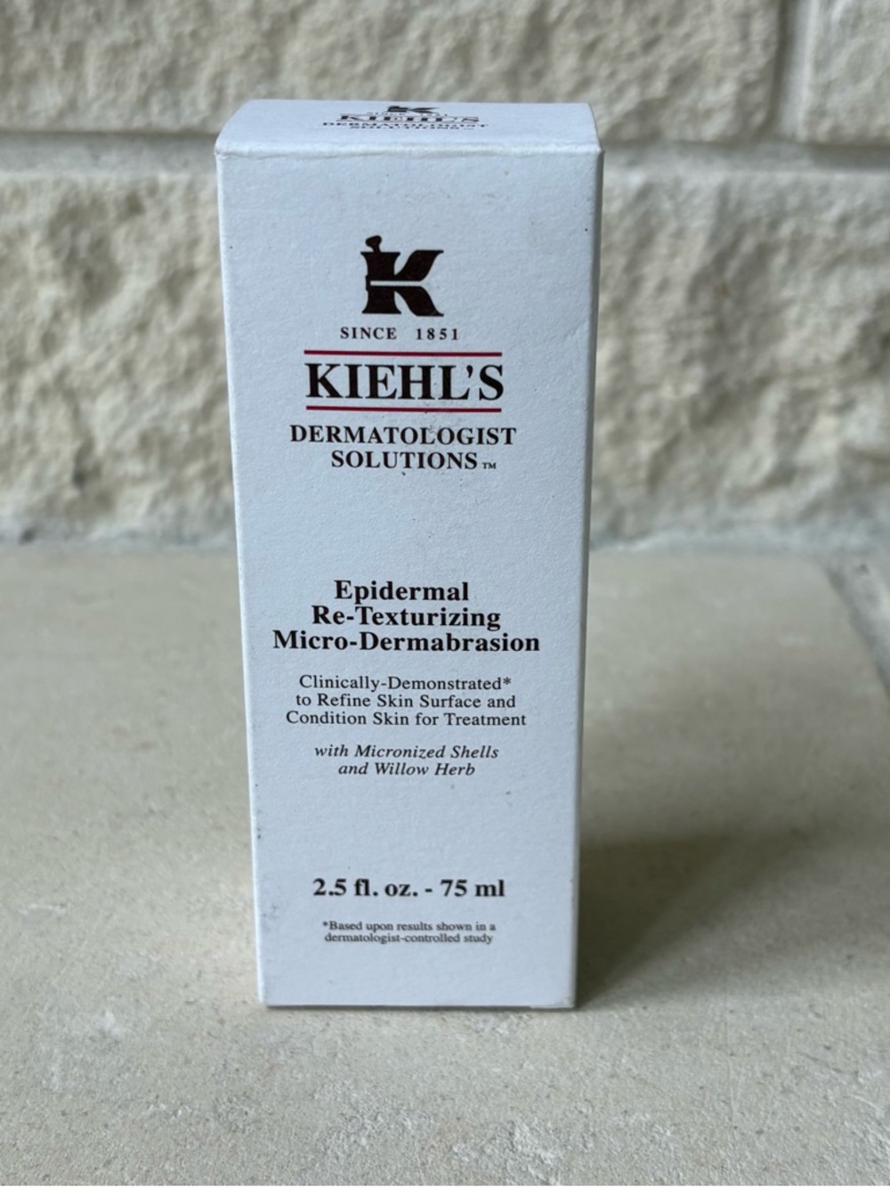 Kiehl's Epidermal Re-Texturizing Micro-Dermabrasion Facial Scrub 2.5 fl Oz 75 ml